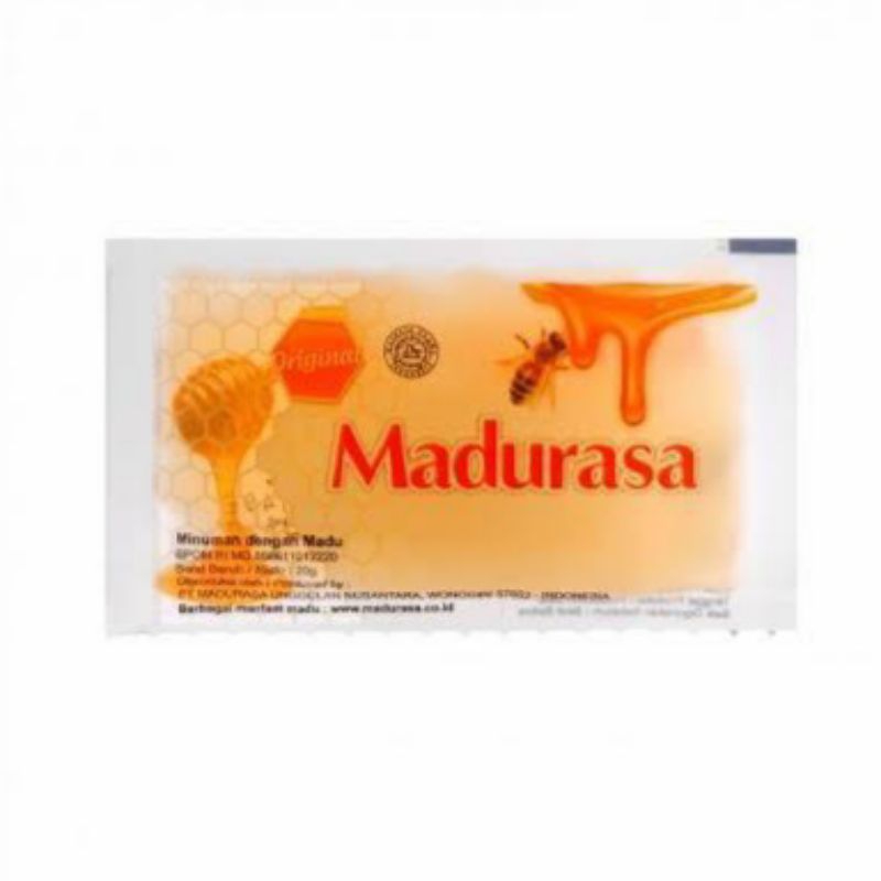 

MADU SACHET MADURASA MADU TJ ORIGINAL MAUPUN STRAWBERRY ECER PER SACHET