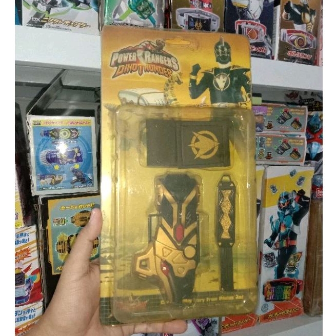 DX DINO BRACE DINO COMMANDER - ABARE BLACK - ABARANGER - POWER RANGERS DINO THUNDER