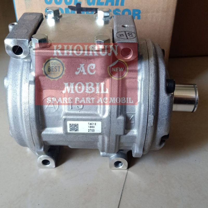 Compresor Kompresor AC Mobil Kijang Grand - Kijang Kapsul Bensin - Soluna - Denso Coolgear Asli