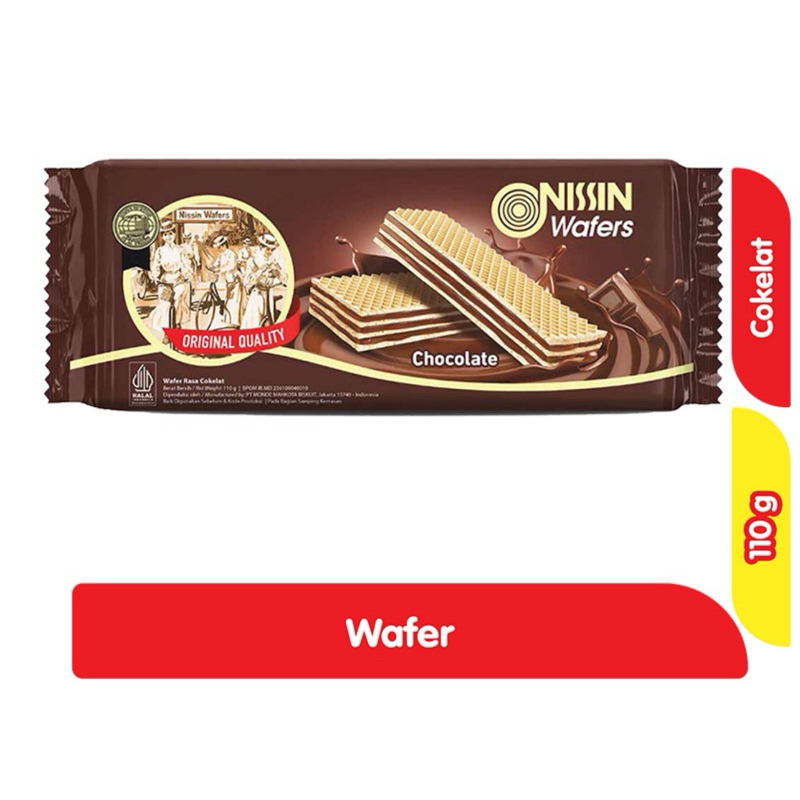 

Nissin Wafer Coklat 110 Gram