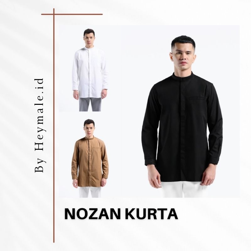 NOZAN KURTA & CLAGARY SHIRT BY HEYMALE.ID