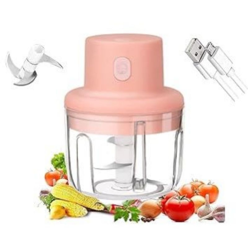 Blender Portabel Elektrik Tanpa Kabel / Mini Chopper