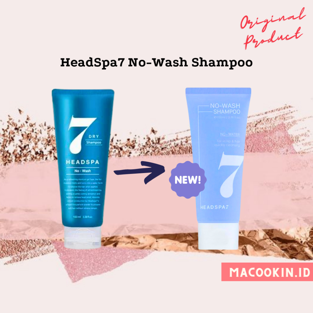 [READY] HeadSpa 7 Dry Shampoo No-Wash Original Korea 100ml Head Spa treatment headspa7