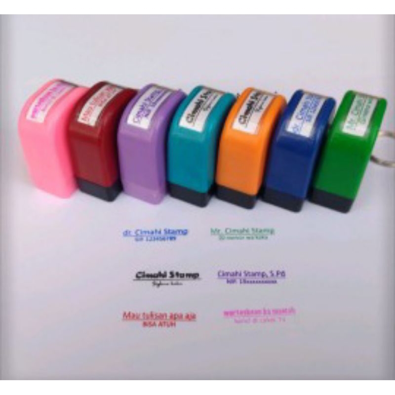 

STEMPELNAMA / STEMPEL DOKTER