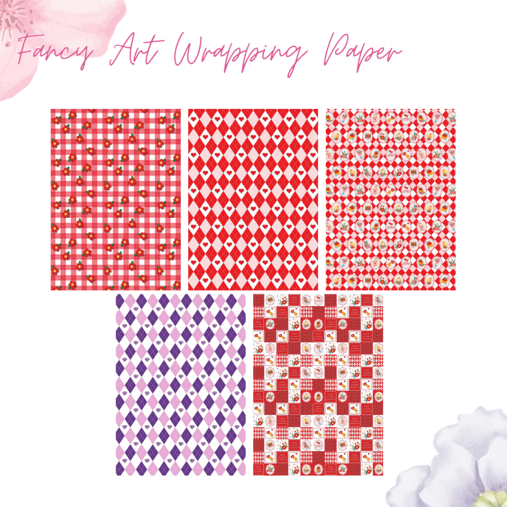 

Fancy Art Wrapping Paper Luxury