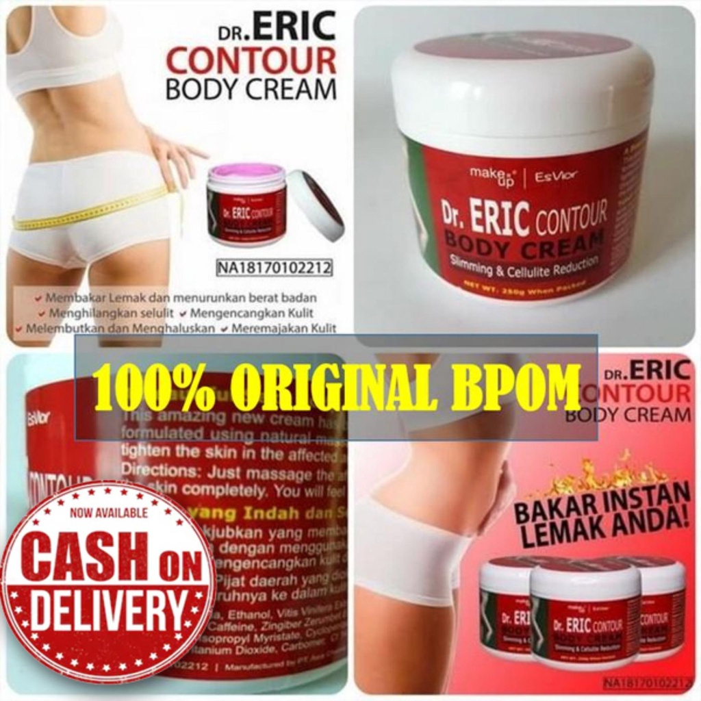 THE BODY CULTURERIC CONTOUR BODY CREAM E Dr Eric Contour Body Cream ORIGINAL / Cream Pembakar Lemak 