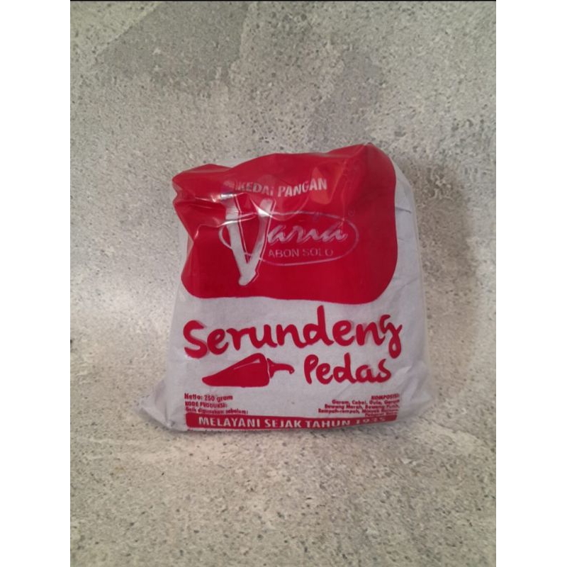 

Srundeng Pedas Varia Solo 250gr khas Solo