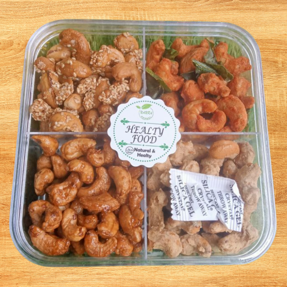 

Kacang Mete | Kacang Mede tray Mix 4 rasa