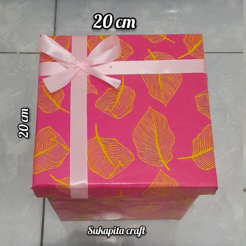 

explosion box snack kosongan tanpa isi kado