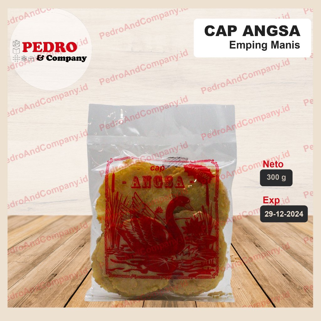 

Emping cap angsa +/- 200 gram - cracker belinjo
