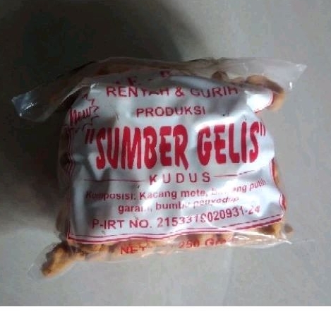 

KACANG METE SUMBER GELIS 250 GRAM ASLI KUDUS