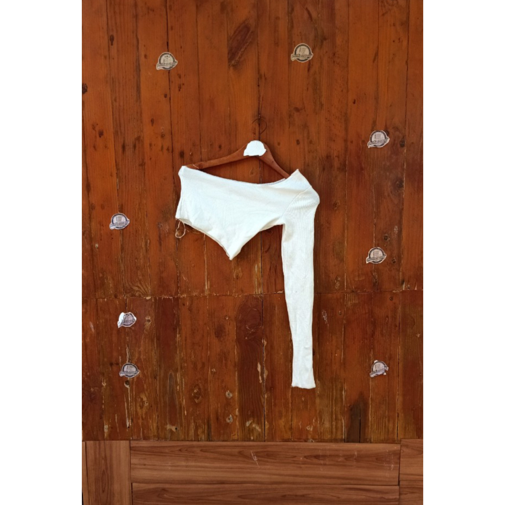 Crop Top white sox One Longsleeve original second