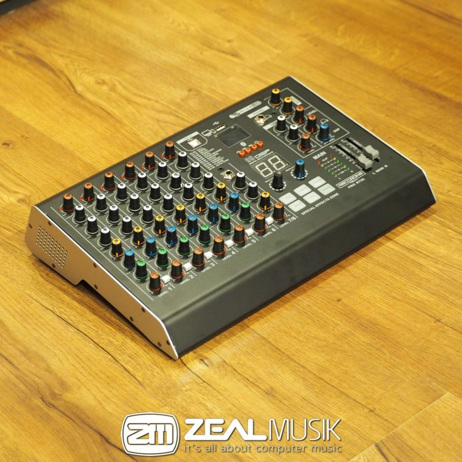 Recording Tech PRO RTX 8 - Professional Mixer 8 channel RTX8 - Zeal Musik Jogja