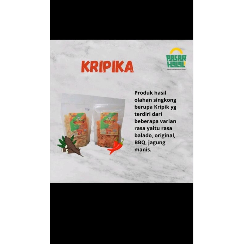 

Keripik Singkong Asin Gurih