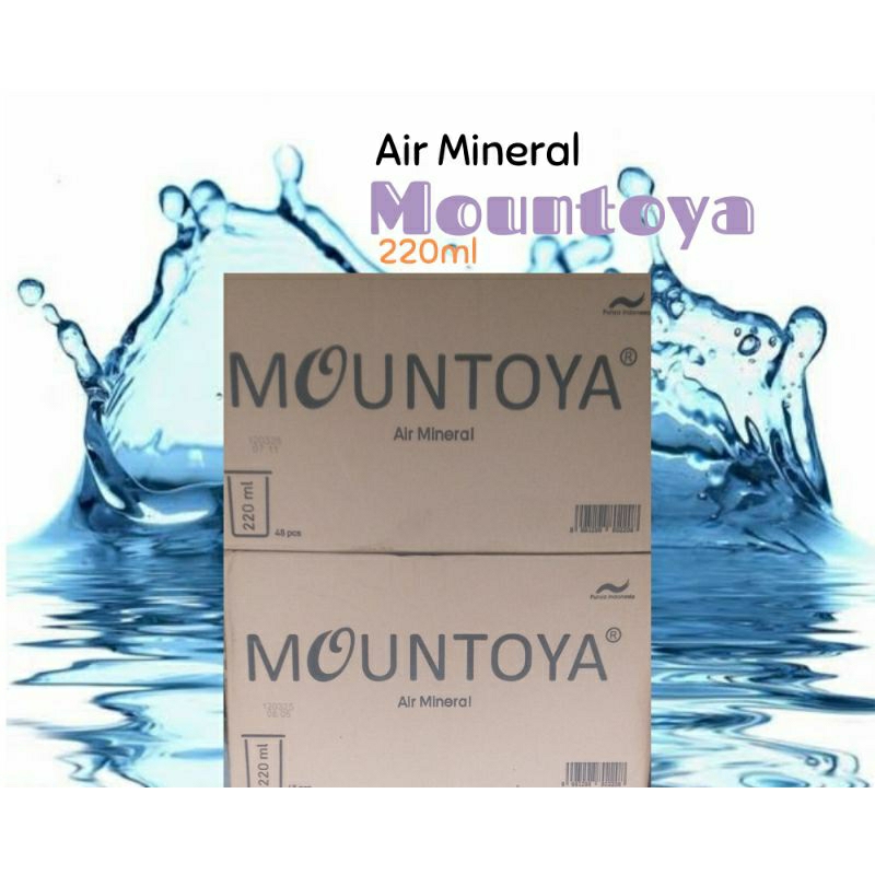 

Air Mineral Gelas Mountoya Cup 220ml