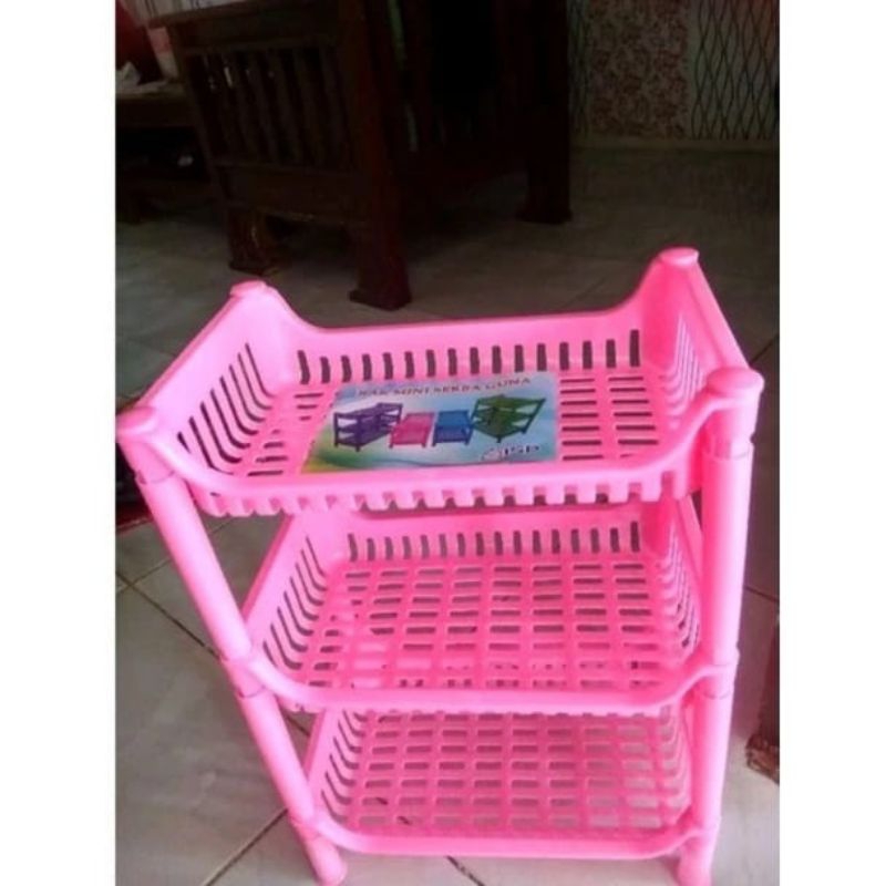 RAK SUSUN ISP/RAK SUSUN SERBAGUNA/RAK DAPUR MINI/RAK BUMBU PLASTIK