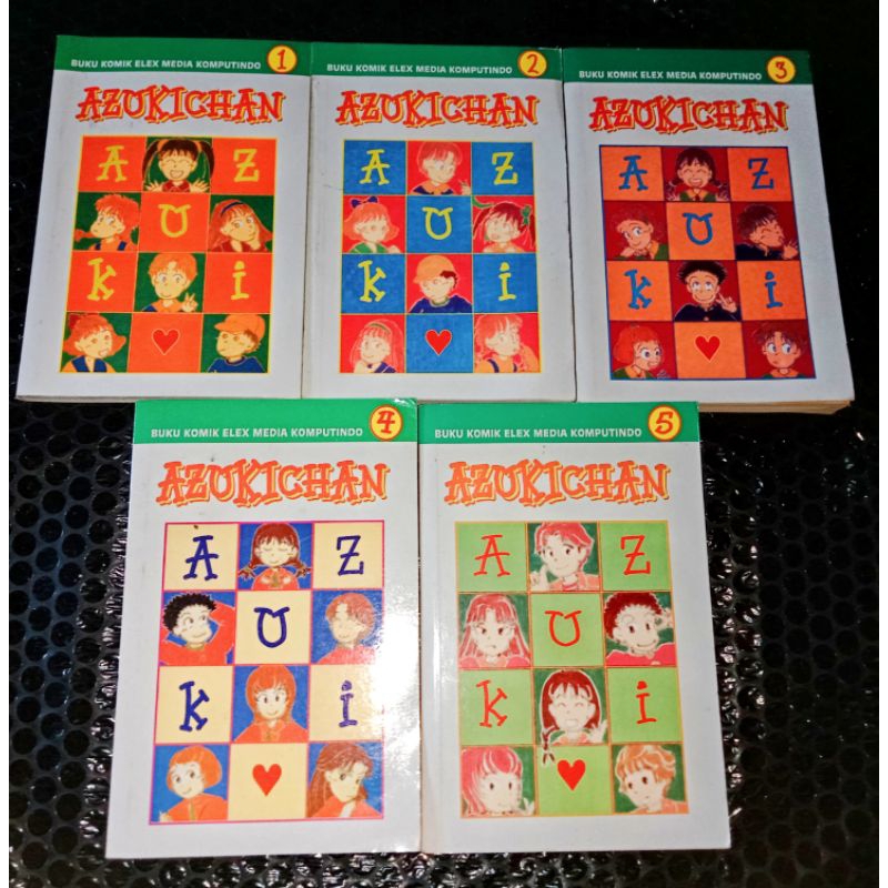 Komik Set AZUKI CHAN 1-5 (Tamat)