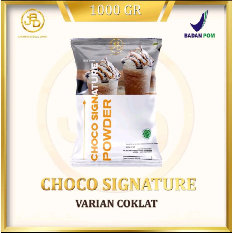 

Bubuk Minuman Premium Choco Signature / Choco Caramel - Jakarta Bubble Drink | BPOM & HALAL