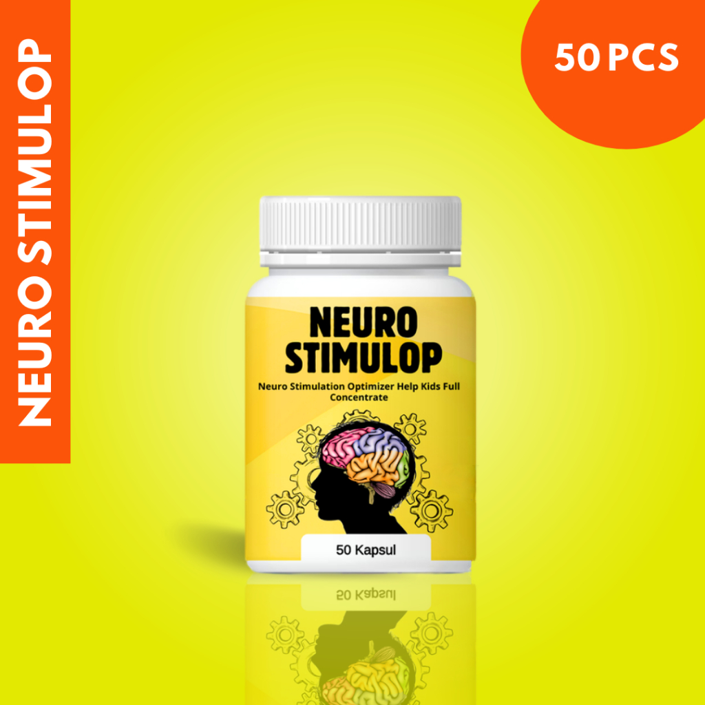 NEURO STIMULOP Vitamin otak daya ingat anak konsentrasi fokus solusi anak hiperaktif pintar berprestasi