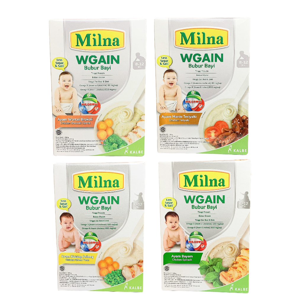 Milna Wgain Bubur Bayi