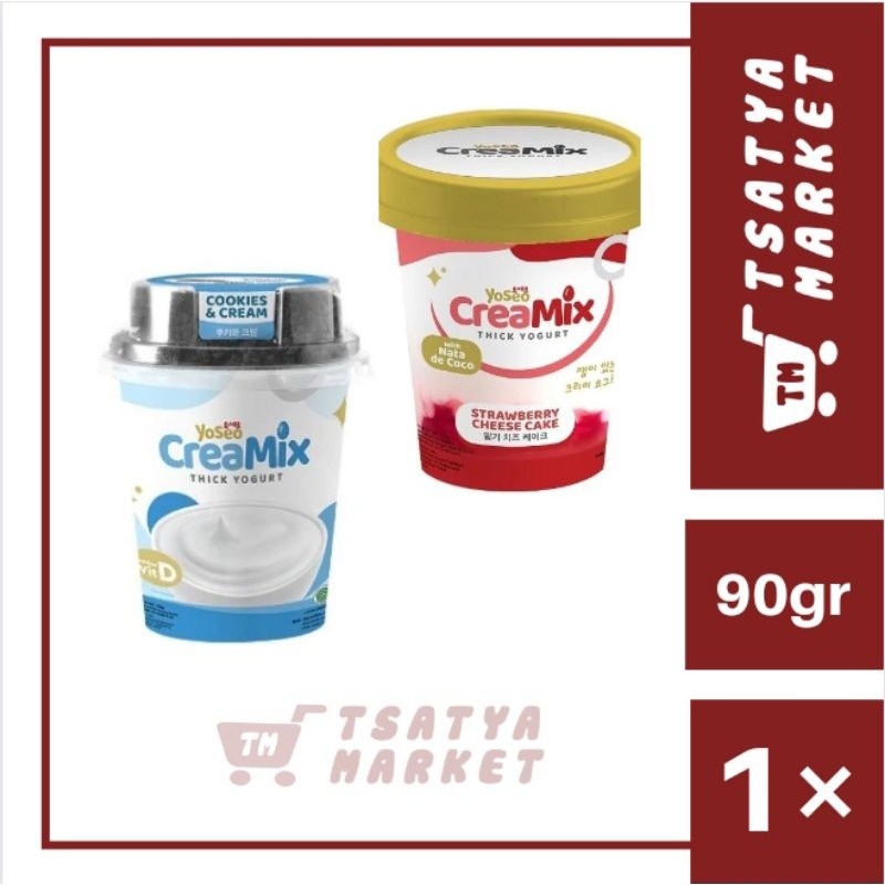 

YOSEO CREAMIX THICK CHEESECAKE YOGURT 90GR