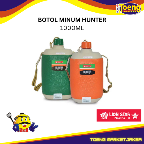 BOTOL MINUM ANAK / HUNTER COOLER 1000ML LION STAR