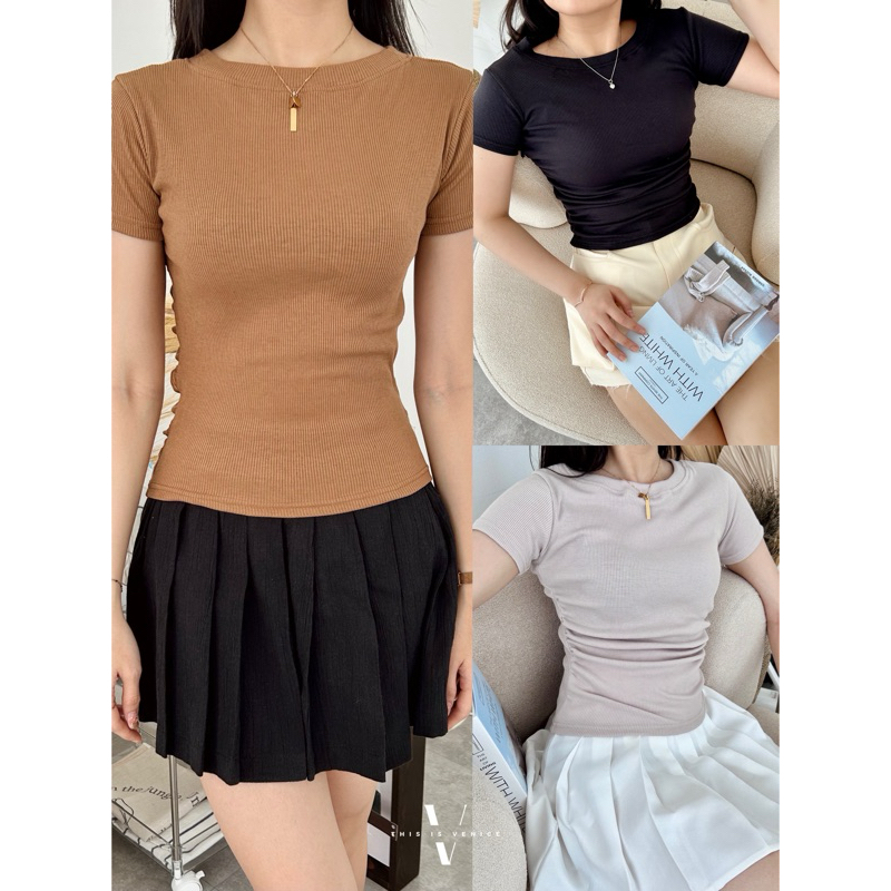 ELLE Knit Baby T | This Is Venice