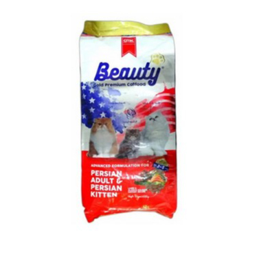 Beauty Cat Gold Persian 15kg Premium Cat Food Makanan Kucing Beauty Persian
