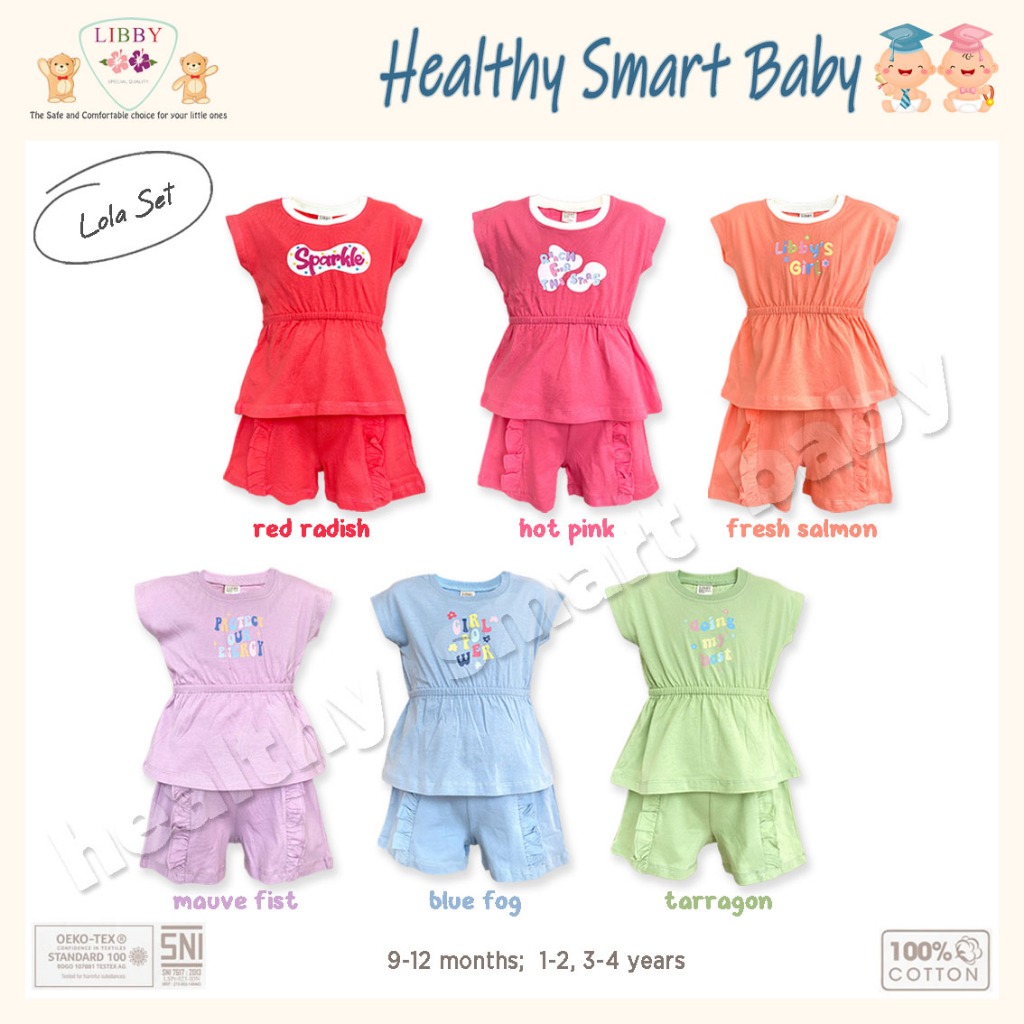 Libby Lola Set | Setelan Libby Perempuan