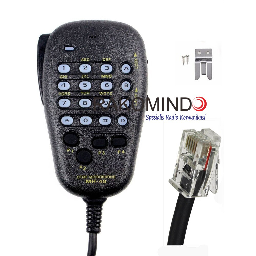 Yaesu MH48 Original Extra Mic Radio Rig Mobil Yaesu FT-2900