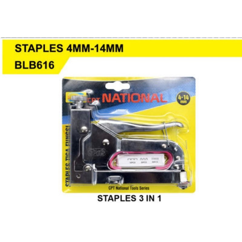 

STAPLES / GUN TACKER 3IN1 CPT NATIONAL BEST QUALITY