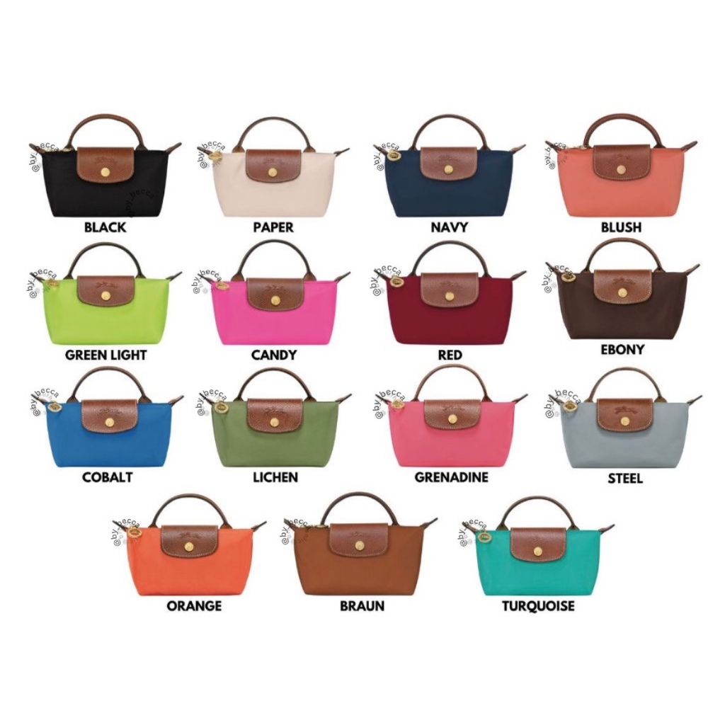 Long-champ Le Pliage Mini Pouch 100% Original | Jastip by Becca