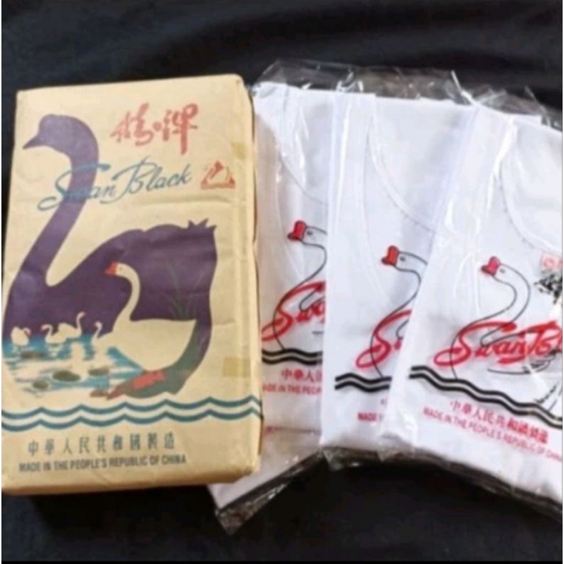 Kaos Dalam Singlet Swan ORIGINAL Kaos dalam pria swan ukuran besar