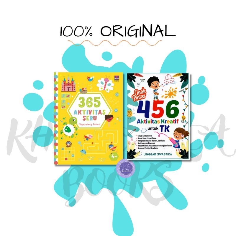 365 AKTIVITAS SERU SEPANJANG TAHUN DAN 456 AKTIVITAS UNTUK TK, 456 AKTIVITAS KREATIF UNTUK PAUD ORIG