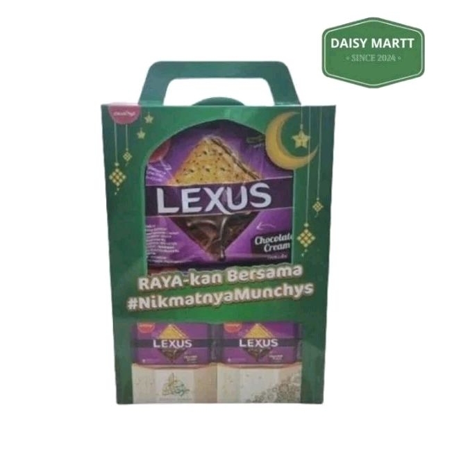 

Lexus Festive Chocolate Munchys isi 2 x 76 gram / Edisi Lebaran