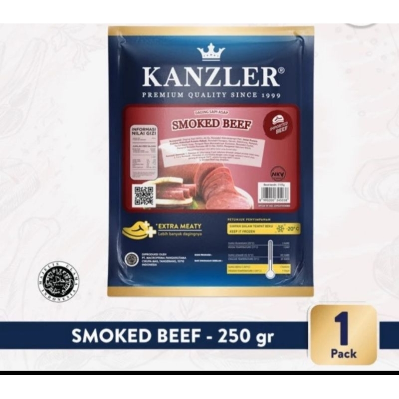 

Kanzler Smoked Beef 250g