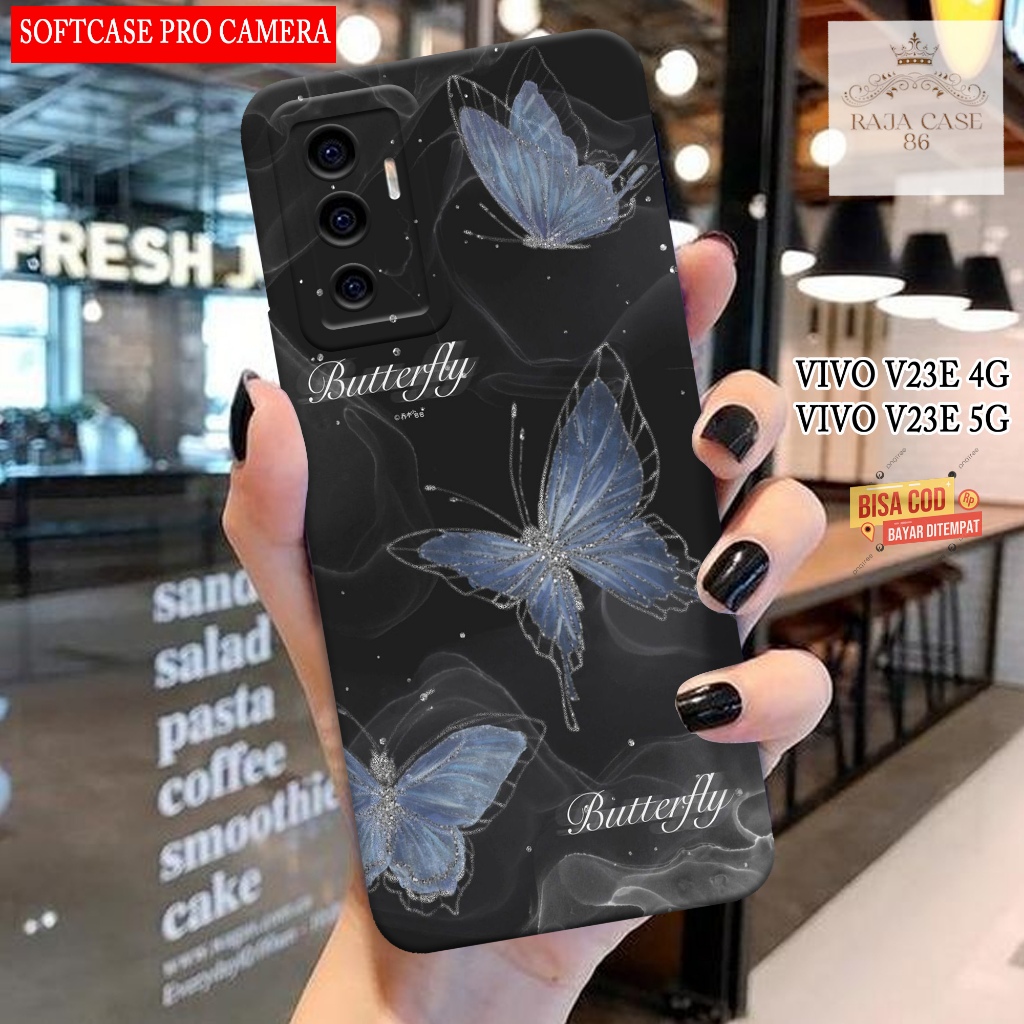 Case Vivo V23e 4G / Vivo V23e 5G Terbaru - Rajacase - casing Hp Vivo V23e - Motif Softcase KUPU - Pe