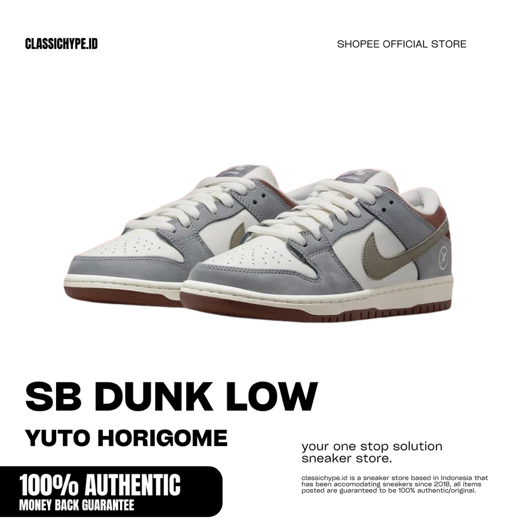 Nike Sb Dunk Low Yuto Horigome 100% Original