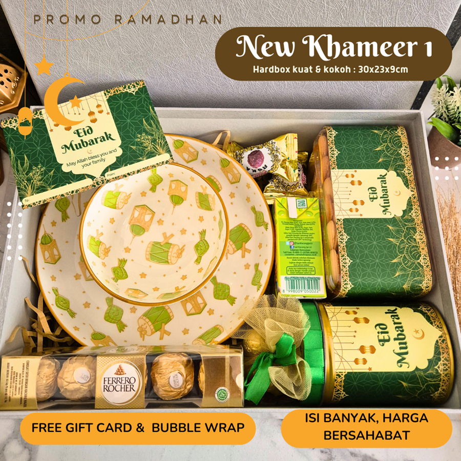 

Hampers Lebaran Idul Fitri Premium Keramik KHAMEER by Hapunni