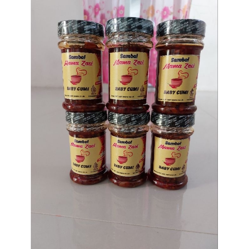 

SAMBAL BABY CUMI HOMEMADE 160g