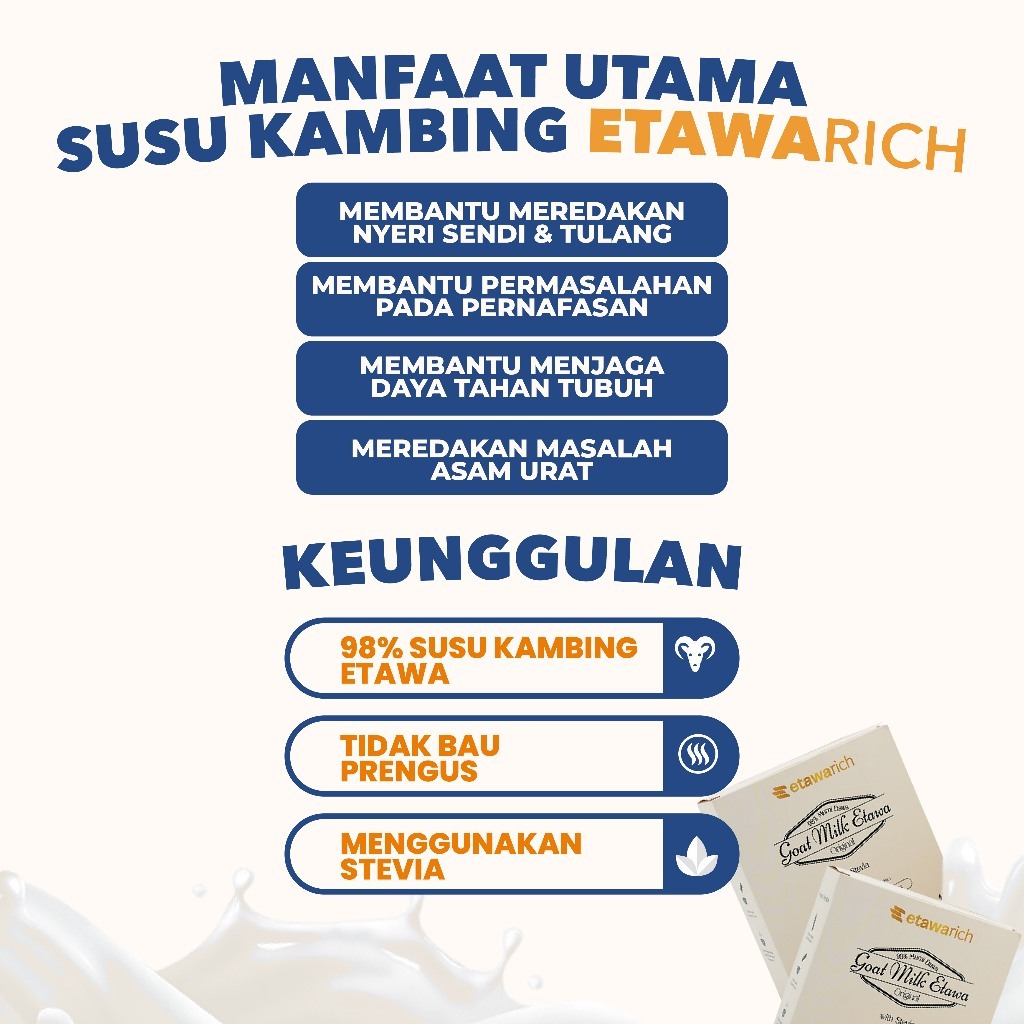 

Etawarich - Susu Kambing Atasi Masalah Pernafasan
