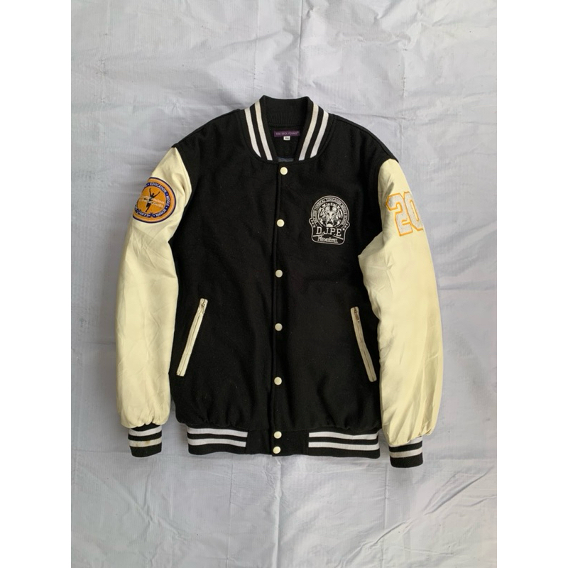 VARSITY UNIV KOREA LEATHER SIZE L