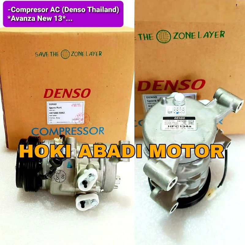 Compresor AC kompresor AC Toyota Avanza New 1.3 1300CC Asli Original Denso