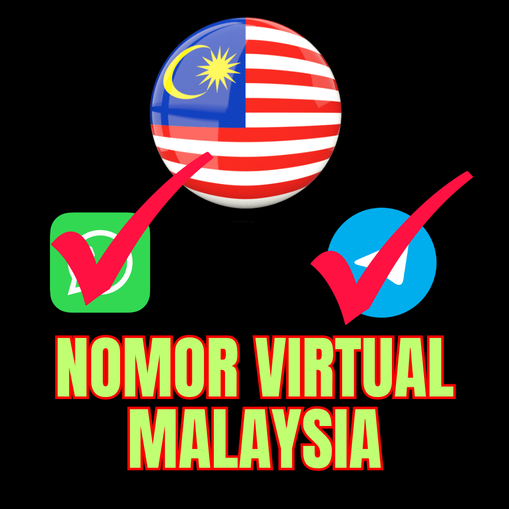 Nomor VIrtual Malaysia / Akun WA Luar negeri