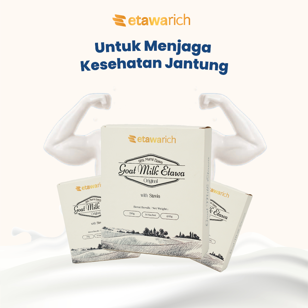 

Susu Kambing Etawarich untuk kesehatan jantung