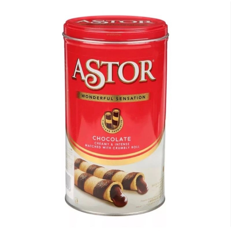 

ASTOR WAFER STIK DOUBLE COKLAT TIN 330 gr