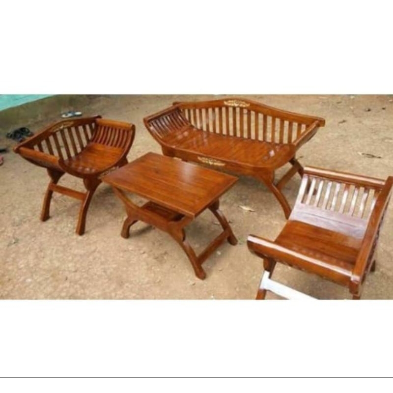 KURSI TAMU YUYU KAYU JATI | KURSI TERAS YUYU KURSI YUYU KURSI TERAS CANTIK FURNITURE JATI