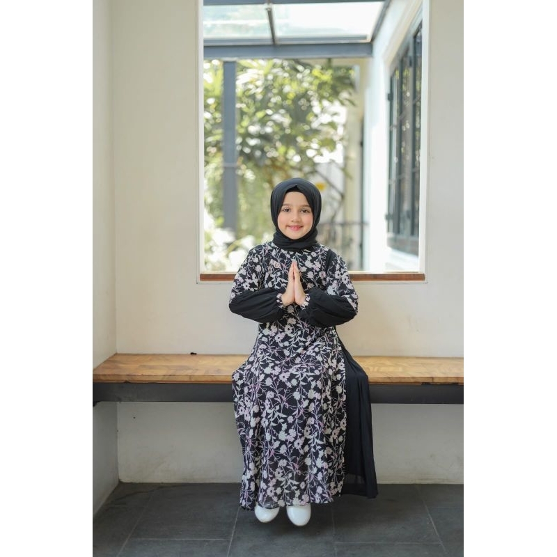 Vanya Dress Gamis Anak (4-12th)