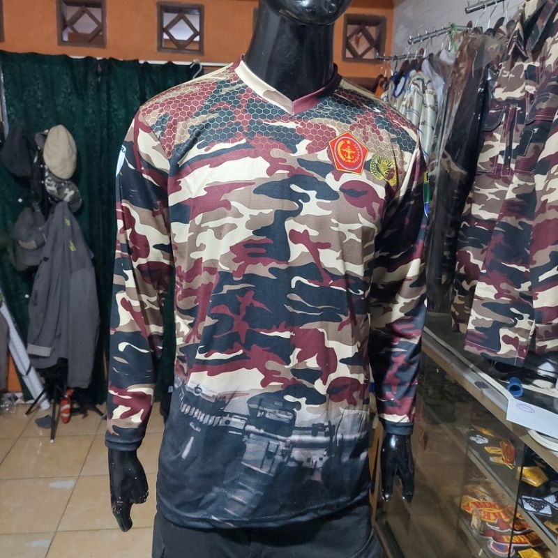 KAOS LORENG FKPPI bahan jersey