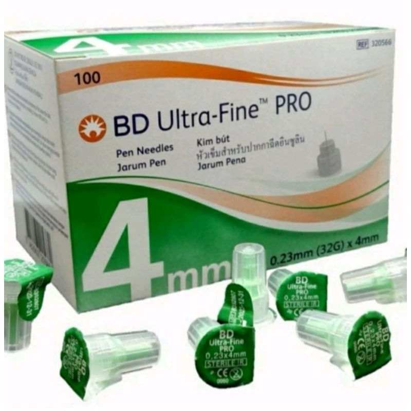 Jarum insulin | BD microfine  Hijau 4mm | microfine pro
